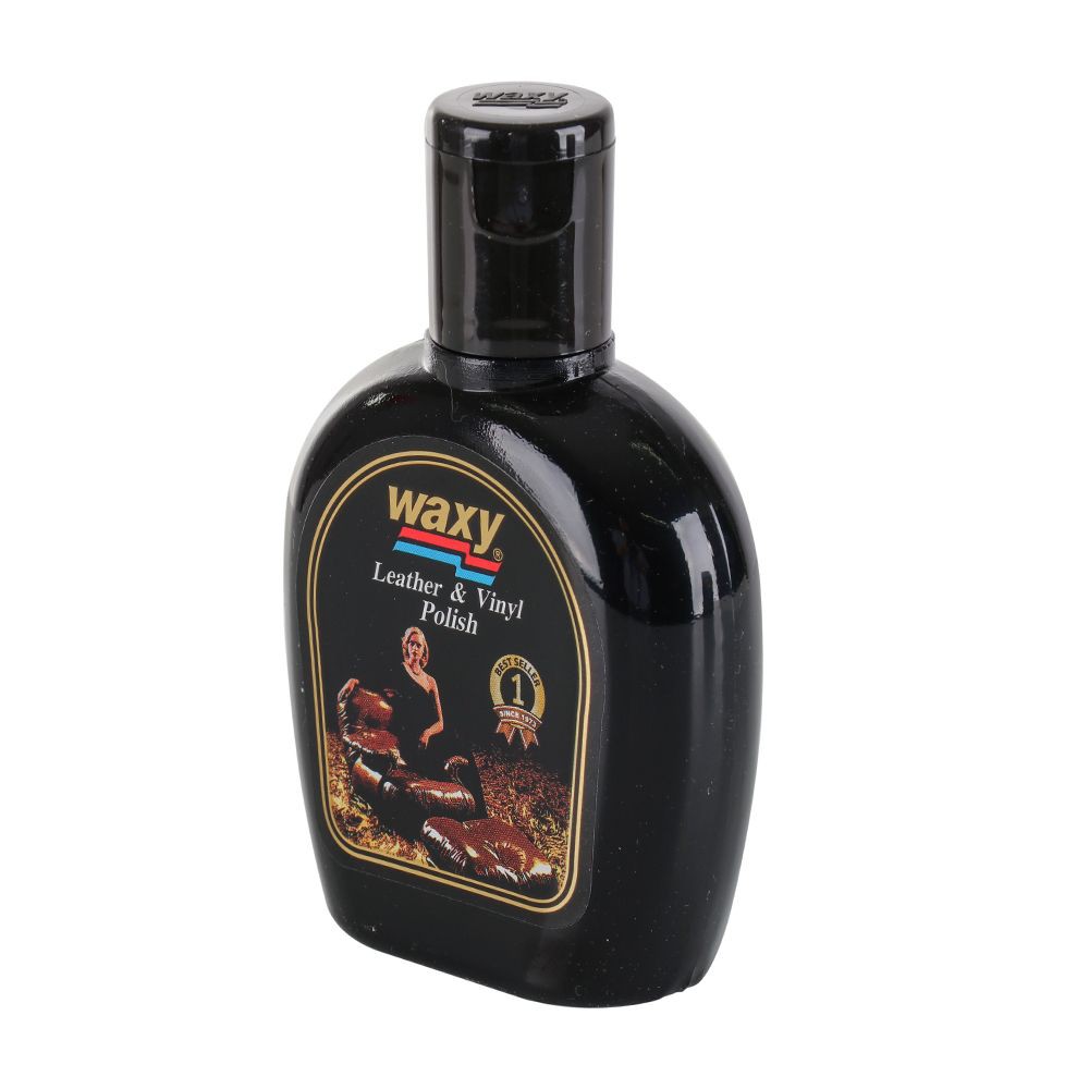 น้ำยาเคลือบเงาหนังรถยนต์ WAXY 125 มล. GLOSS COATING LEATHER WAXY 125ML