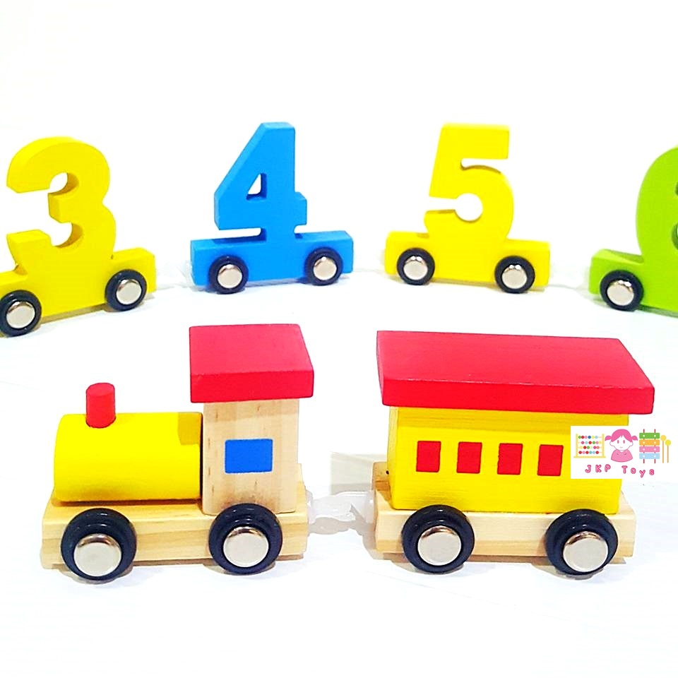 ขบวนรถไฟตัวเลข 0-9