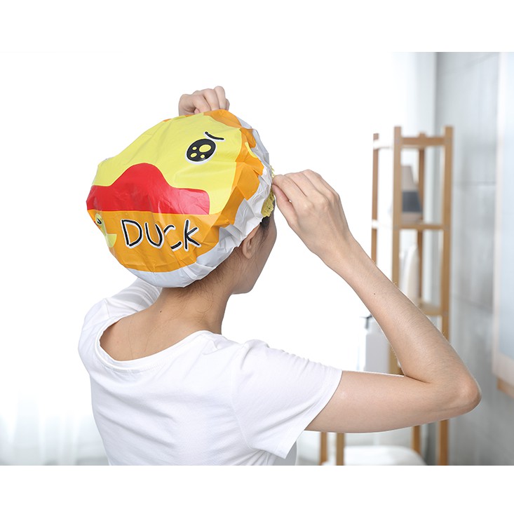 หมวกอาบน้ำ หมวกคลุมผมอาบน้ำ หมวกคลุมอาบน้ำ