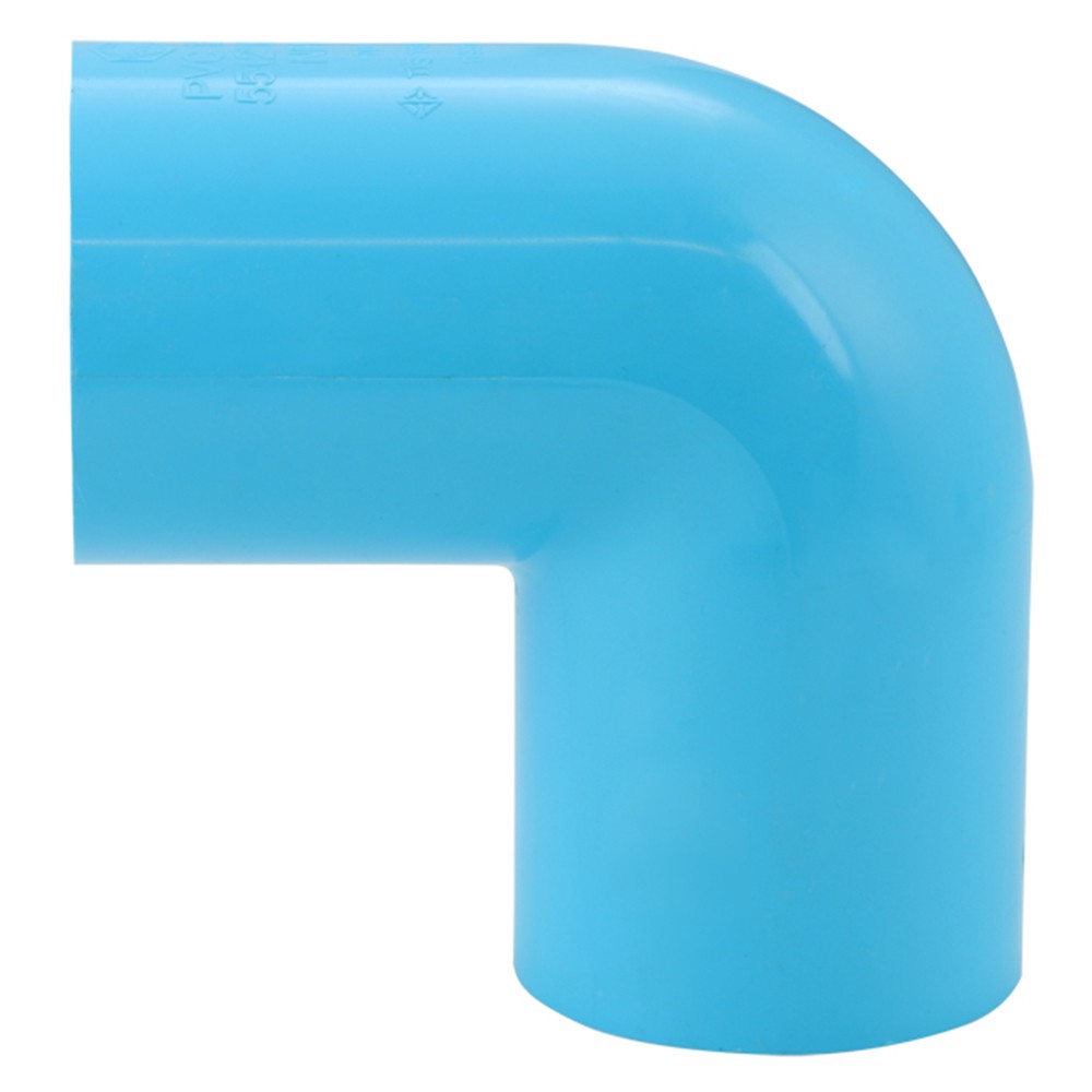 ท่อประปา ข้อต่อ ท่อน้ำ ท่อPVC ข้องอ 90-หนา SCG 2 นิ้ว สีฟ้า ELBOW 90 SOCKET PVC SCG 2" LITE BLUE