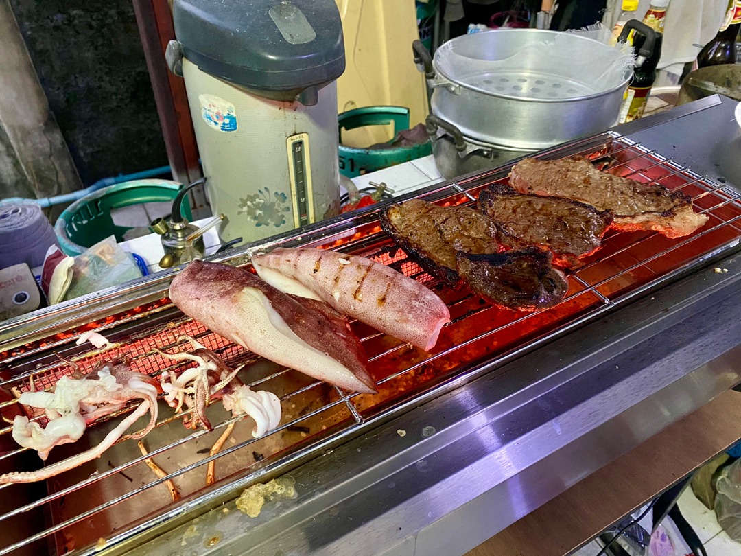 เตาย่างแก๊ส 123cm 95CM 66CM ไร้ควัน ตัวเตาทำจากสแตนเลส เตาแก๊ส ปิ้งย่าง เตาจานเซรามิก ระบบอินฟราเรด