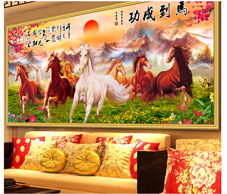 เทพชาวจีน ครอสติสคริสตัล Diamond painting โมเสก ภาพติดเพชร งานฝีมือ DIY