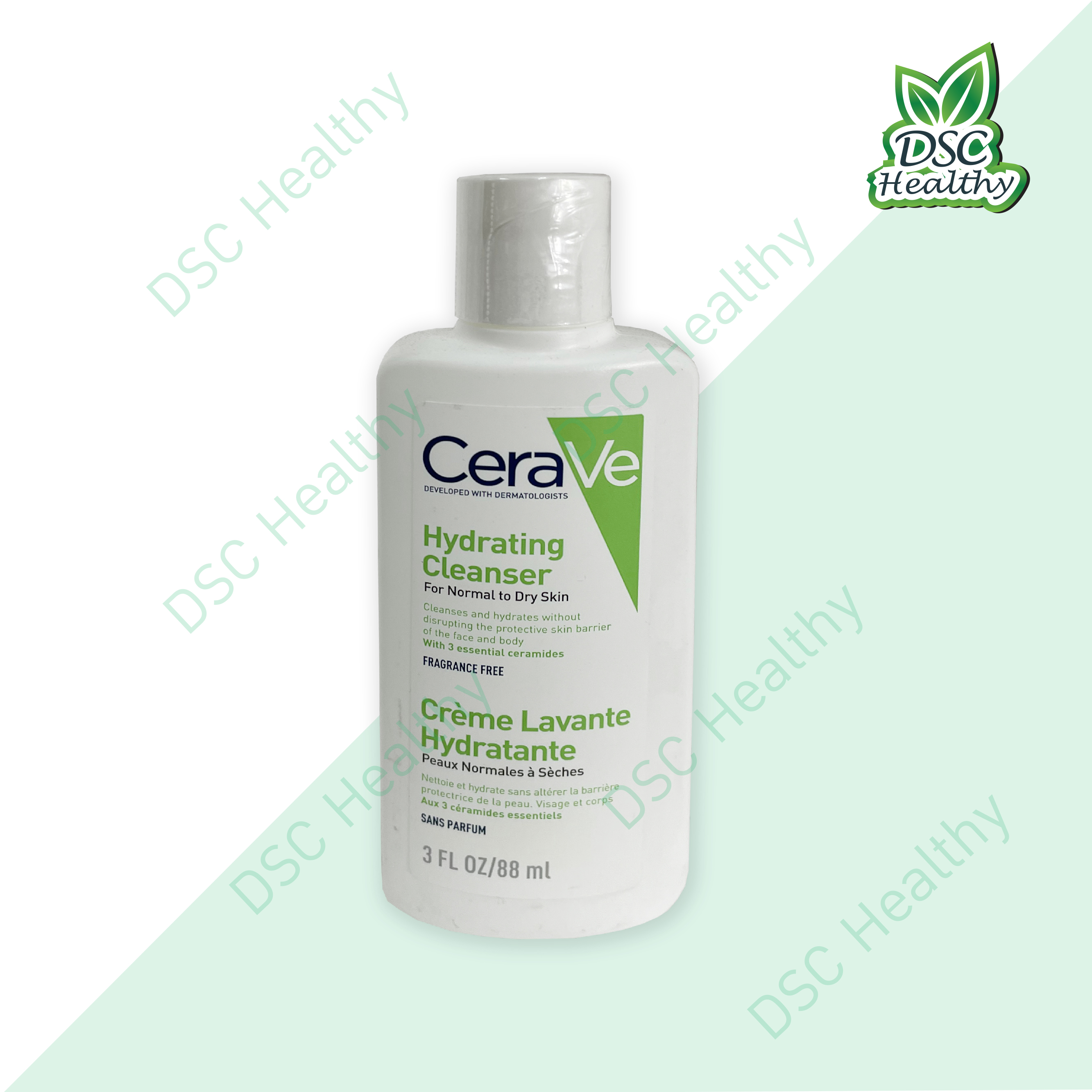 CeraVe Hydrating Cleanser Creme Lavante Hydratante 3 FL OZ/88 ml