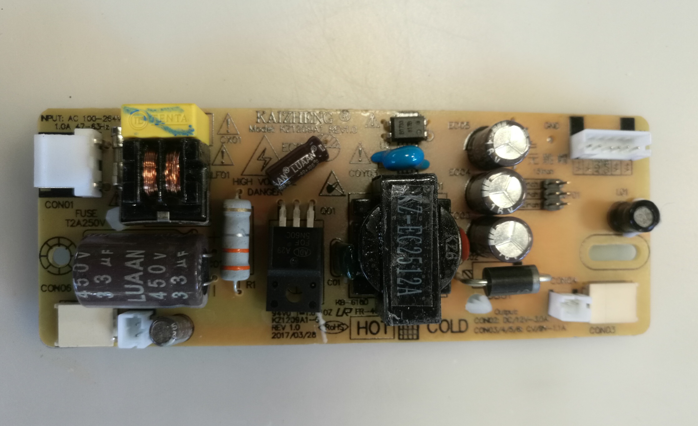 KZ12-1209A หรือ KZ1209A ซัพพลาย LED จีน เช่น MARCO , Aconatic