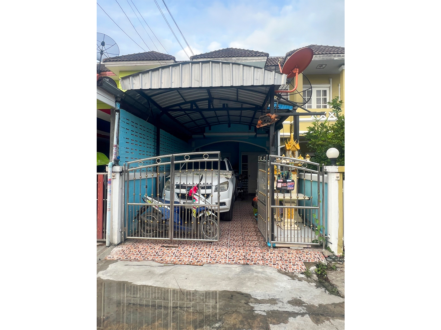 76984-ขายทาวน์เฮ้าส์ หมู่บ้านปัญญ์วไล คลอง 7 ลำลูกกา ปทุมธานี