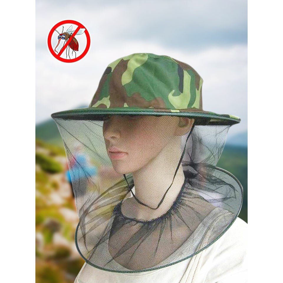 !!สินค้าขายดี!! หมวกปีก หมวกตาข่ายกันแมลง Insect Protector Hat