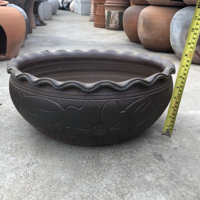 อ่างดินเผา ขนาด 16 นิ้ว