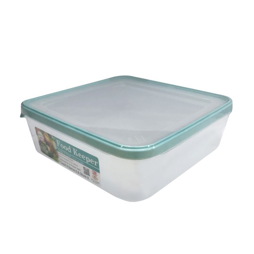 กล่องอาหารเหลี่ยม FOOD KEEPER N1441 6.25 ลิตร FOOD CONTAINER PP SQUARE 6.25L FOOD KEEPER