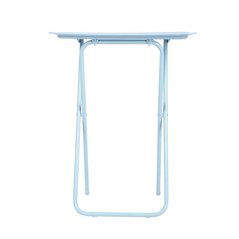 FURDINI BLISS โต๊ะอเนกประสงค์ โต๊ะพับ ST23014B-5435U สีฟ้าอมเทา FOLDING TABLE PP BLUE GREY ขนาด W52xD37xH65.5 ซม.