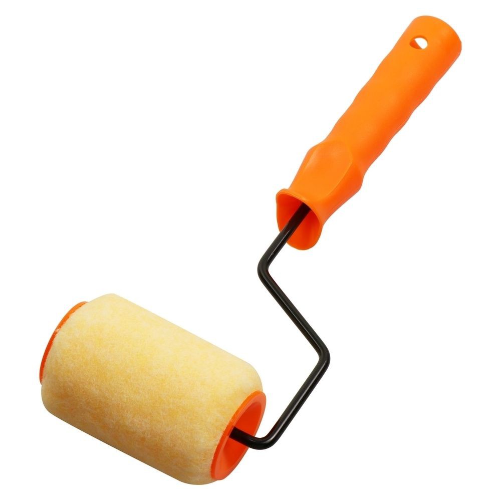 ลูกกลิ้งทาสีพร้อมด้ามจับ FITT 4 นิ้ว อุปกรณ์ทาสีFITT 4" Paint Roller Long Pile