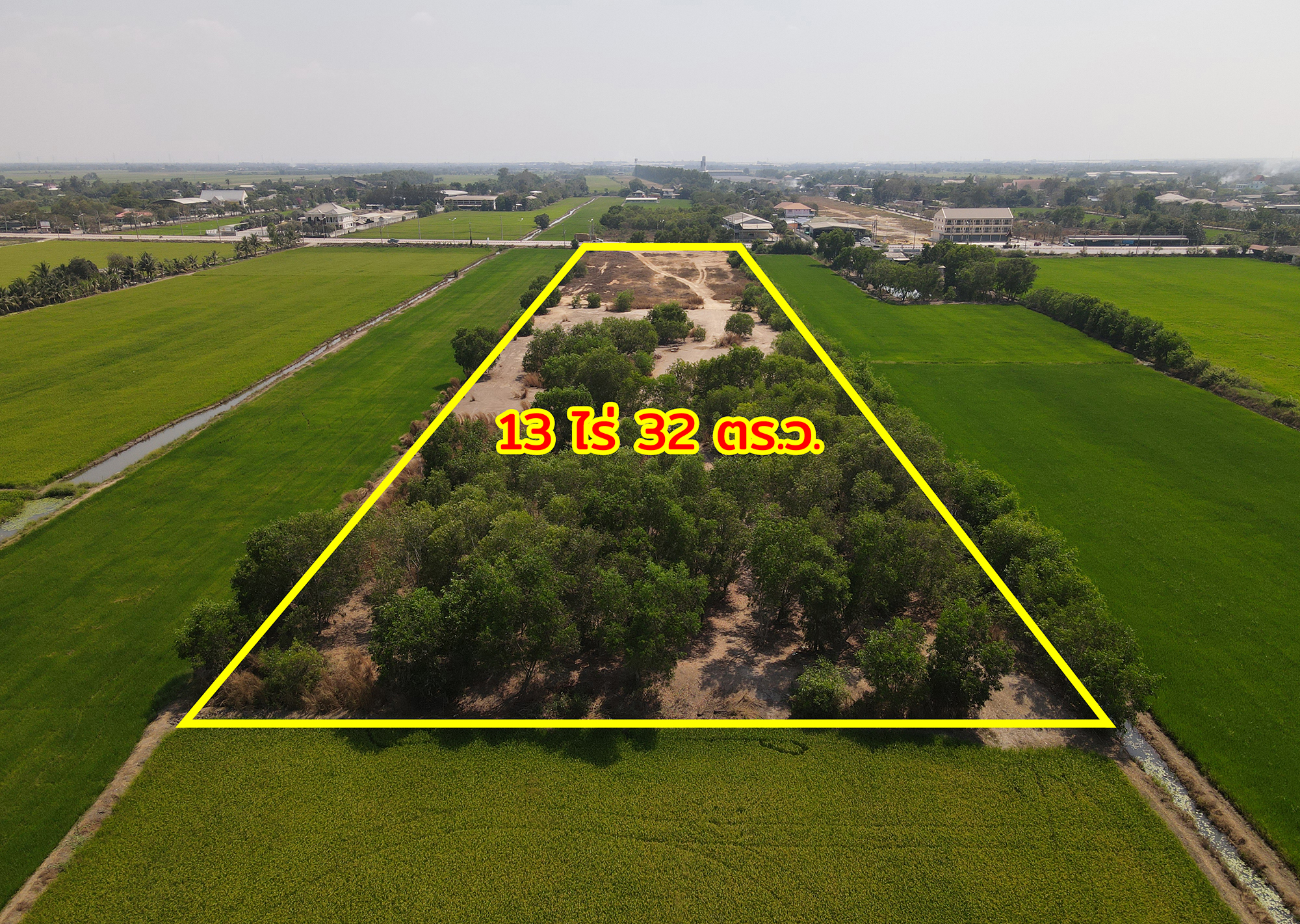 72119-ขายที่ดิน ติดถนนลาดบัวหลวง - ไม้ตรา ลาดบัวหลวง พระนครศรีอยุธยา