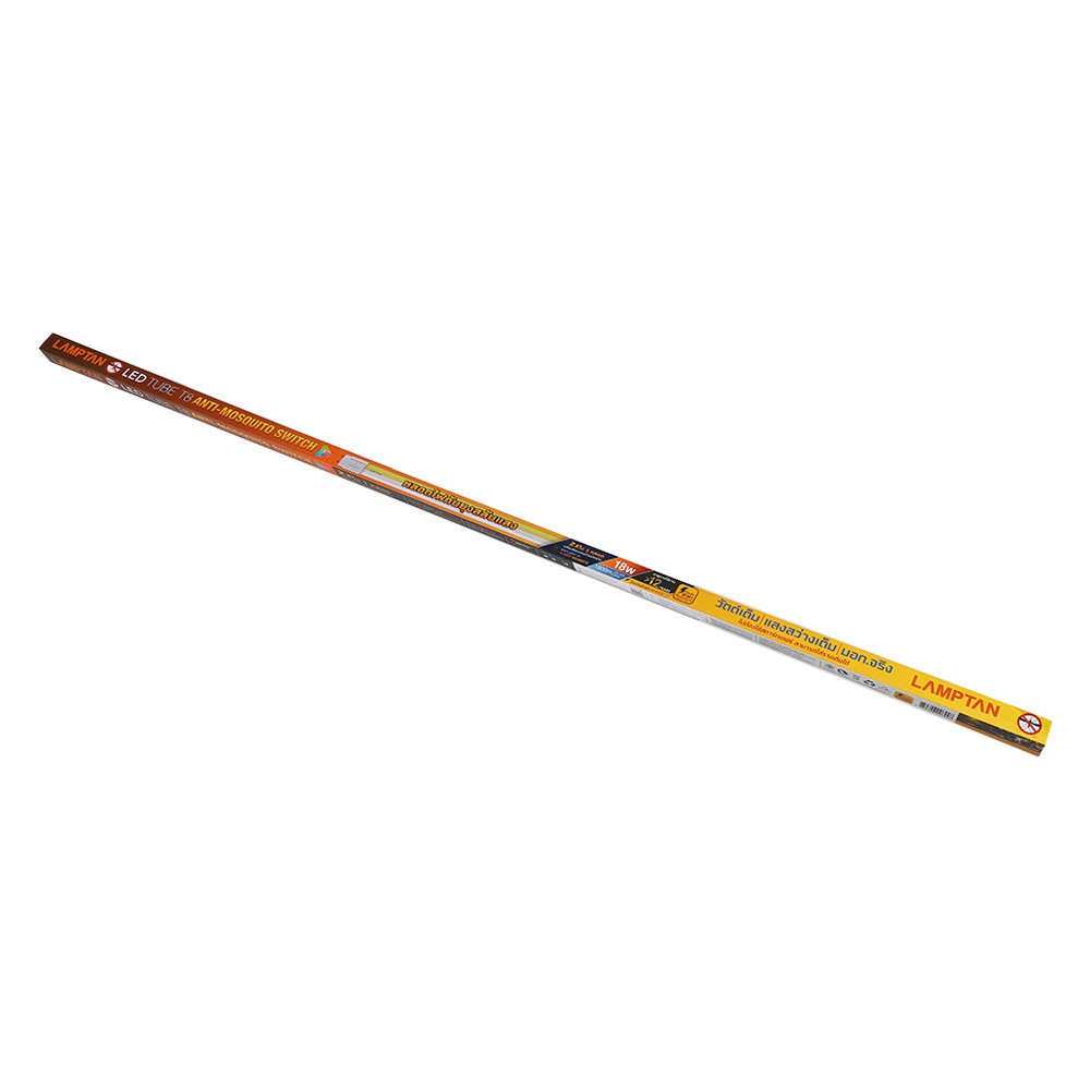 หลอด LED ยาว TUBE ANTI MOSQUITO T8 18 วัตต์ DAYLIGHT LAMPTAN หลอดไฟภายในบ้านเอนกประสงค์