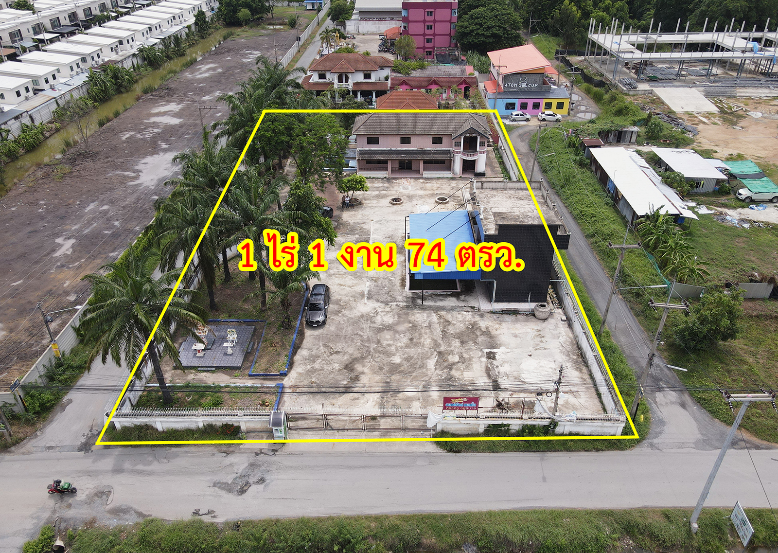 75028-ขาย ที่ดินพร้อมสิ่งปลูกสร้าง คลองสอง คลองหลวง ปทุมธานี