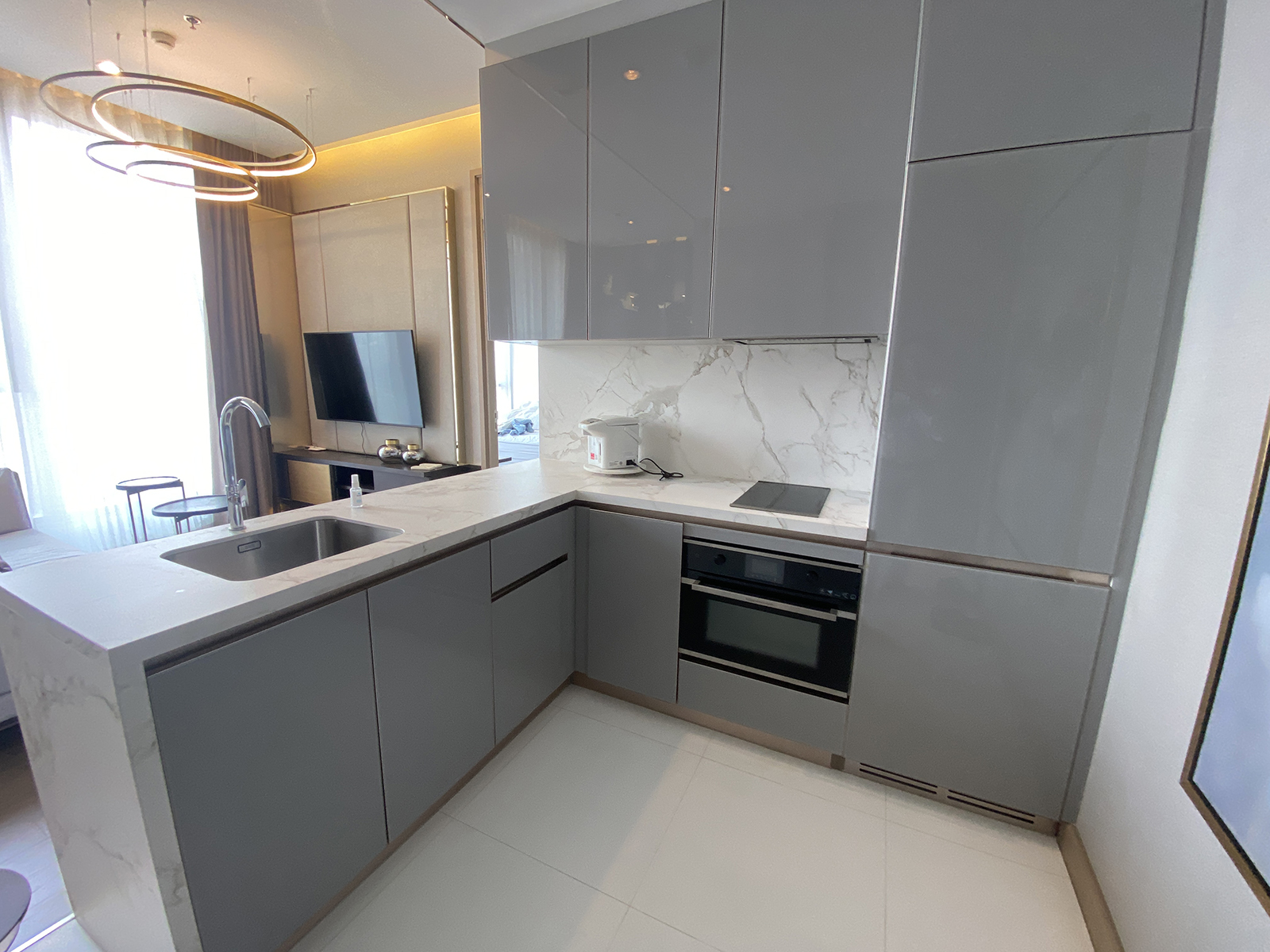 83465-ขายคอนโด The Esse at Singha Complex ใกล้ ARL มักกะสัน