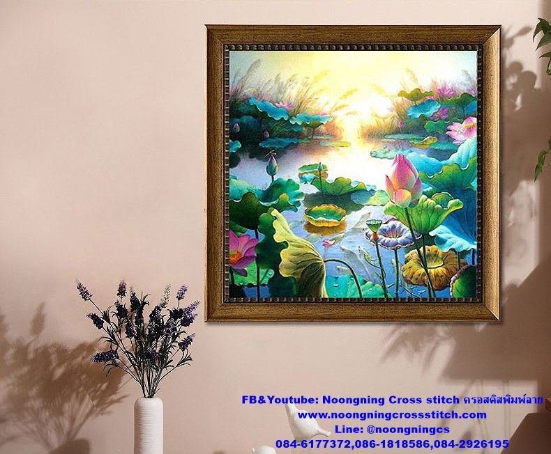 เวนิส เมืองแห่งสายน้ำ มนต์เสน่ห์ อิตาลี ชุดปักครอสติส พิมพ์ลาย ครอสติสจีน งานฝีมือทำที่บ้าน DIY