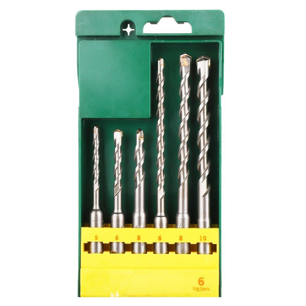 ชุดดอกสว่านโรตารี่ BOSCH SDS PLUS 6 ชิ้น/ชุด สว่านและดอกสว่าน CONCRETE DRILL BIT SET BOSCH SDS PLUS 6EA/SET