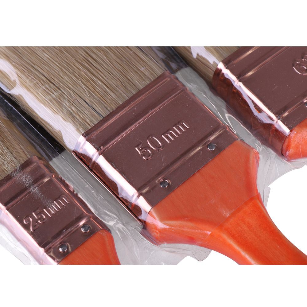 เซ็ตแปรงทาสีขนใยสังเคราะห์ FITT #BL3PK อุปกรณ์ทาสีSYNTHETIC FIBER BRUSH SET FITT #BL3PK 3EA