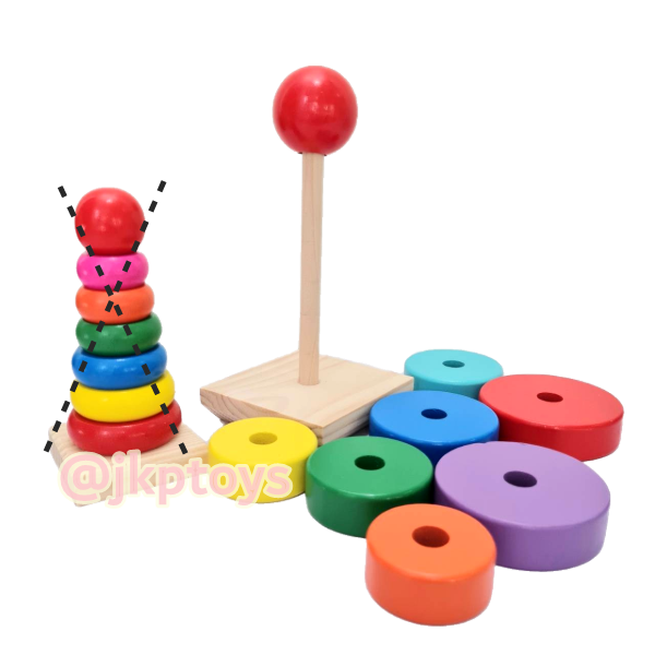 ห่วงไม้สวมหลัก