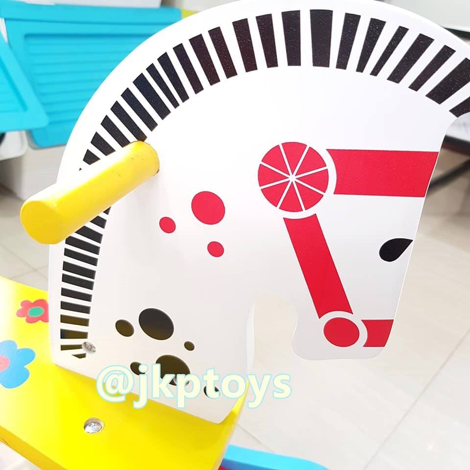 ของเล่นไม้เสริมพัฒนาการ ม้าโยกไม้