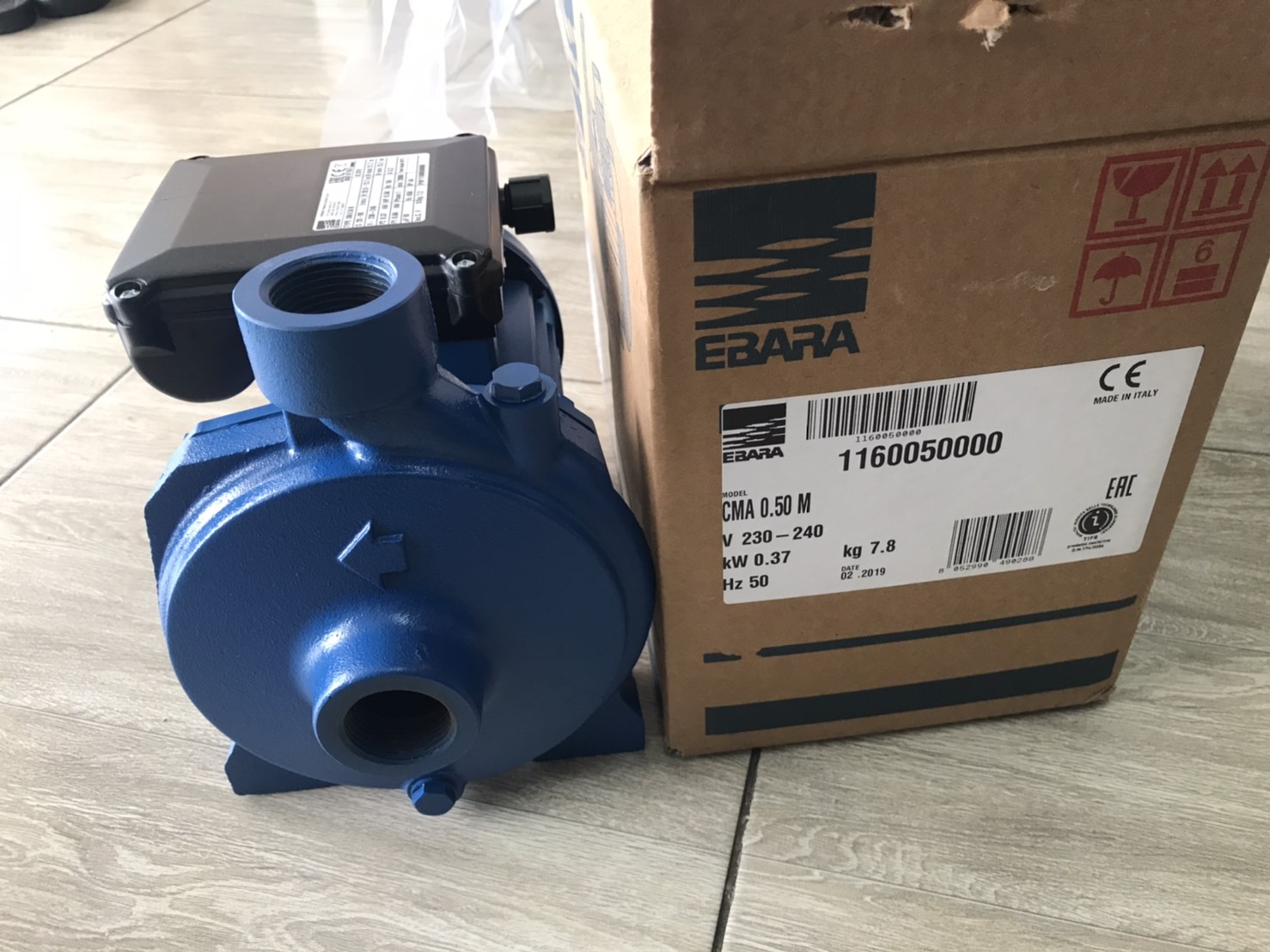 ขาย CMA-0.5M(0.5HP2สาย)ปั๊มหอยโข่ง