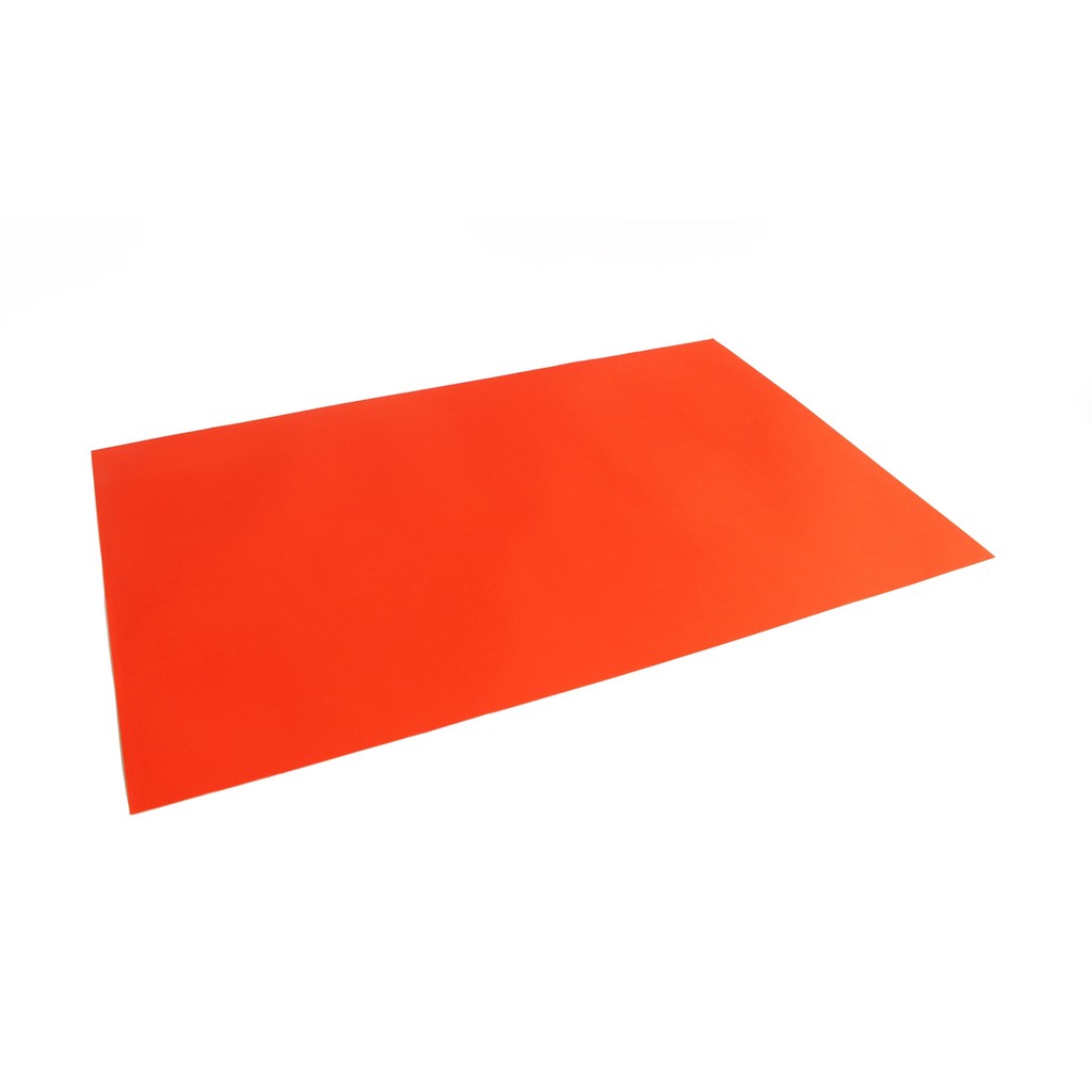 PP203 สีส้ม กระดาษโปสเตอร์สี 2 หน้า 20 แผ่น