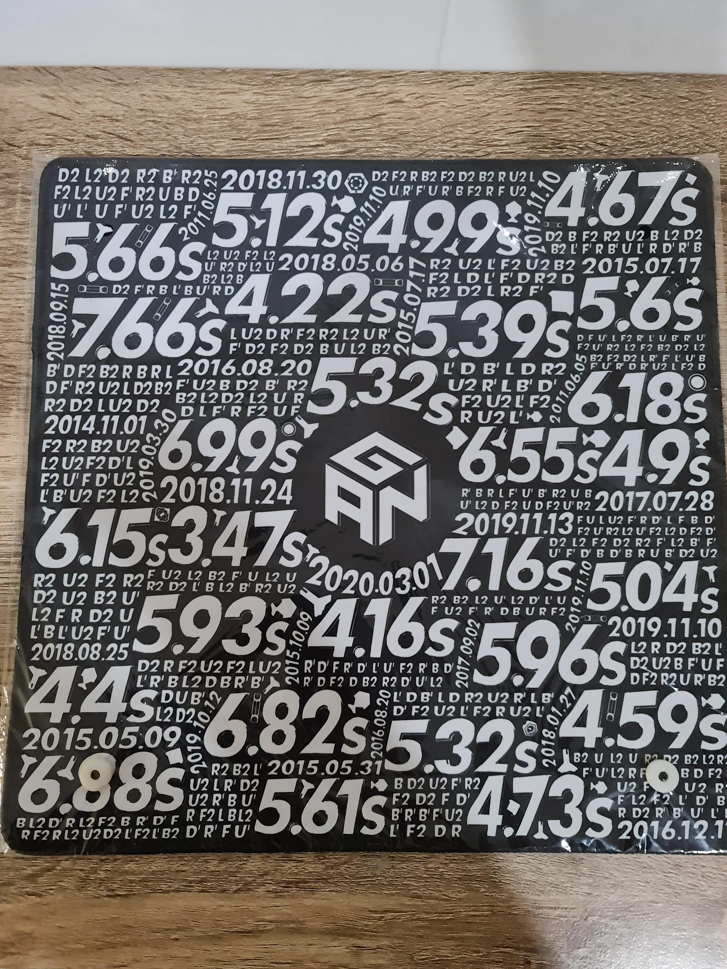 Gan Mat ผ้ารองรูบิคขนาดเล็ก