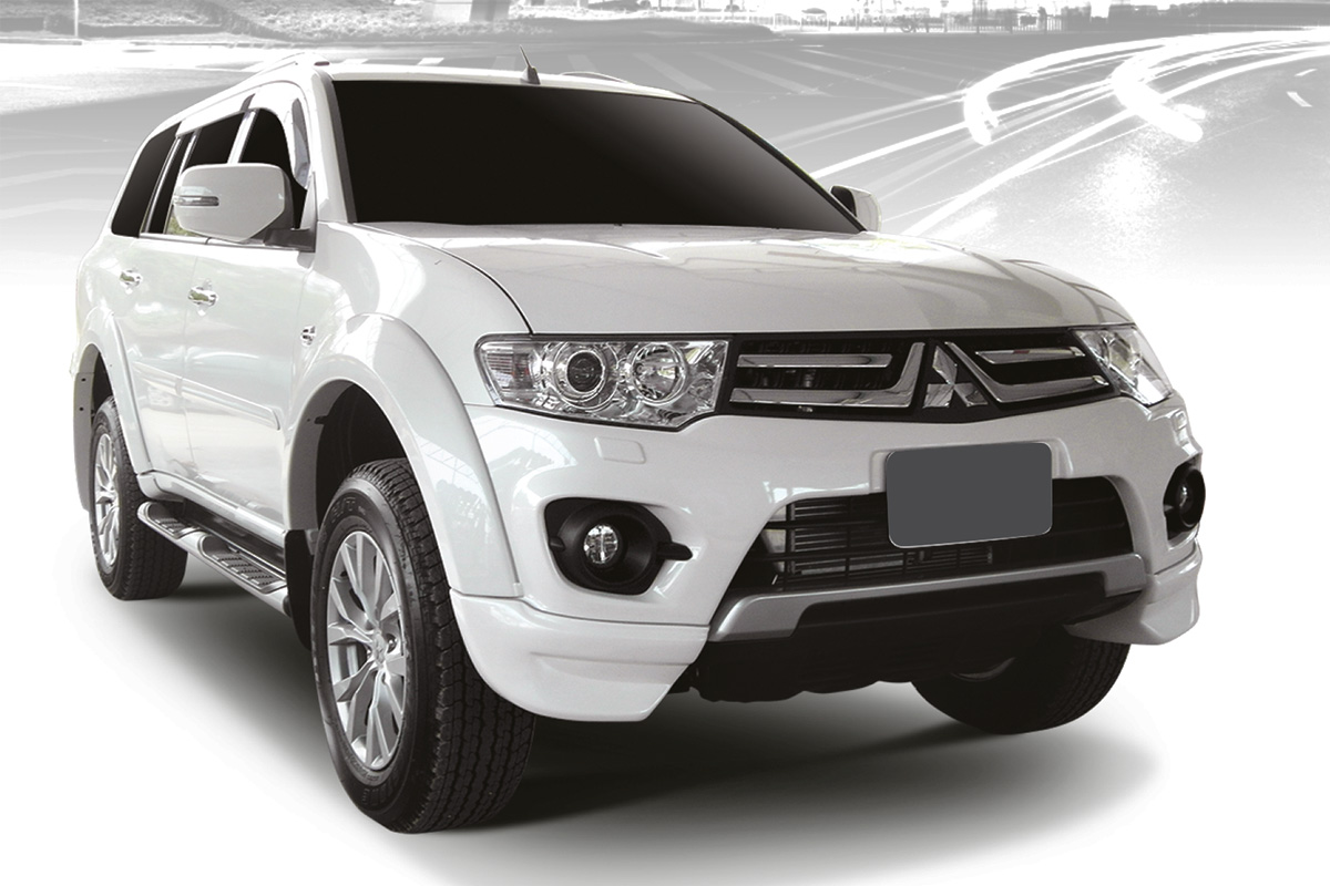 ชุดแต่งรถ สเกิร์ต-สปอยเลอร์ Pajero Sport 2014 (Y14) ทรง Standard