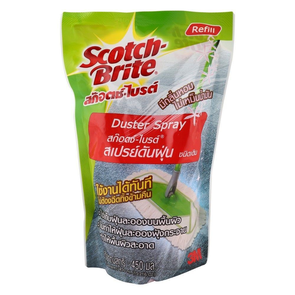น้ำยาดันฝุ่น สก๊อตช์-ไบรต์ 450 มล. DUST REMOVER SCOTCH-BRITE 450ML