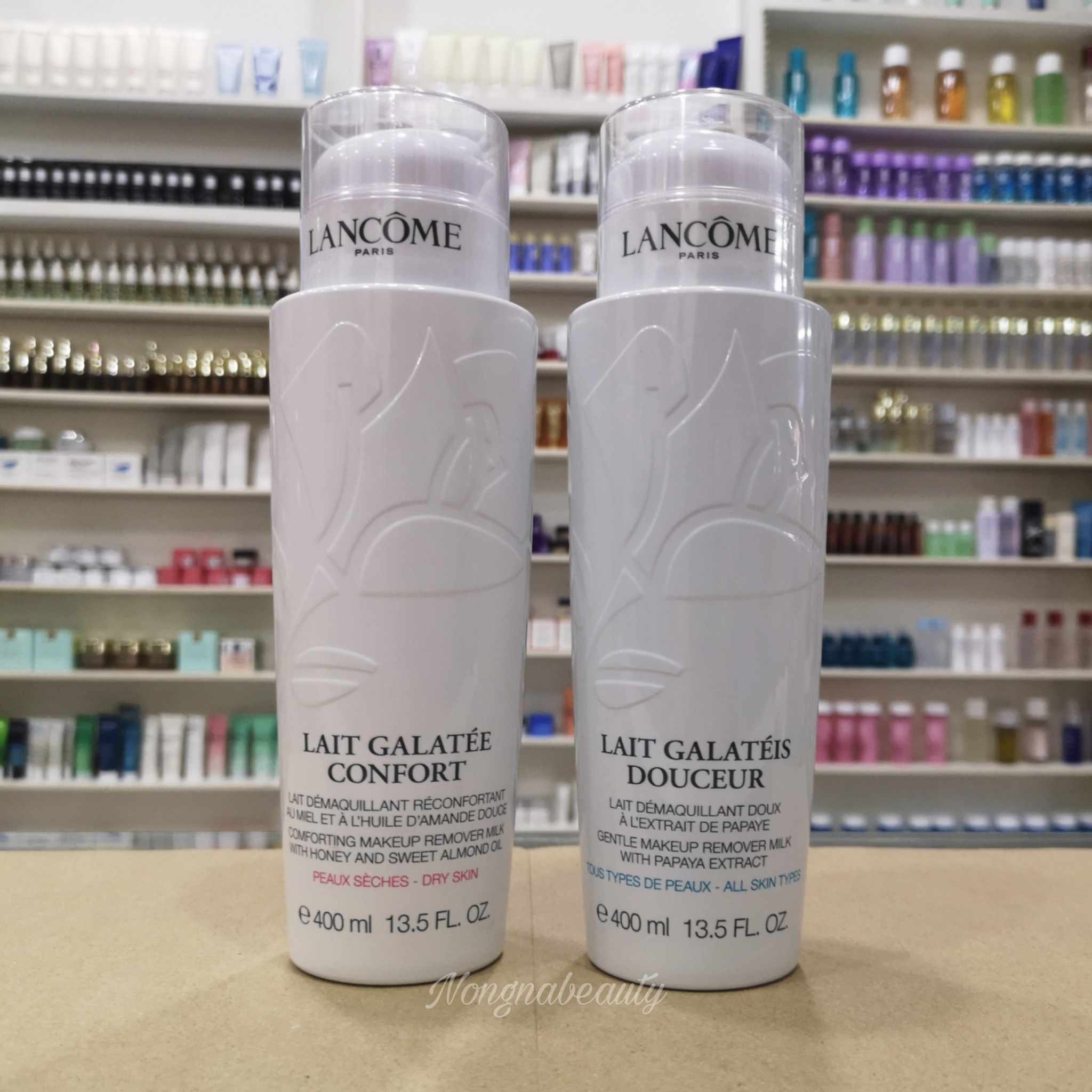 LANCOME Lait Galateis Cleansing 400ml. น้ำนมทำความสะอาดผิวหน้า