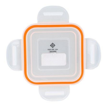 กล่องอาหาร POP LOCK 9141 1.4 ลิตร สีส้ม เก็บอาหารโดยไม่มีกลิ่นออกมารบกวน