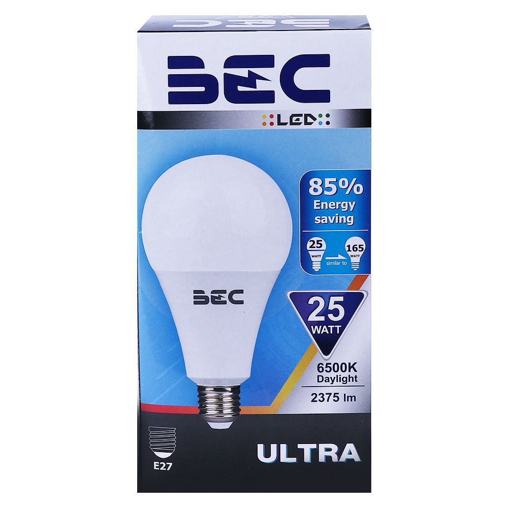 หลอด LED BULB ULTRA A95 25W E27 DAY LIGHT BEC หลอดไฟภายในบ้านเอนกประสงค์