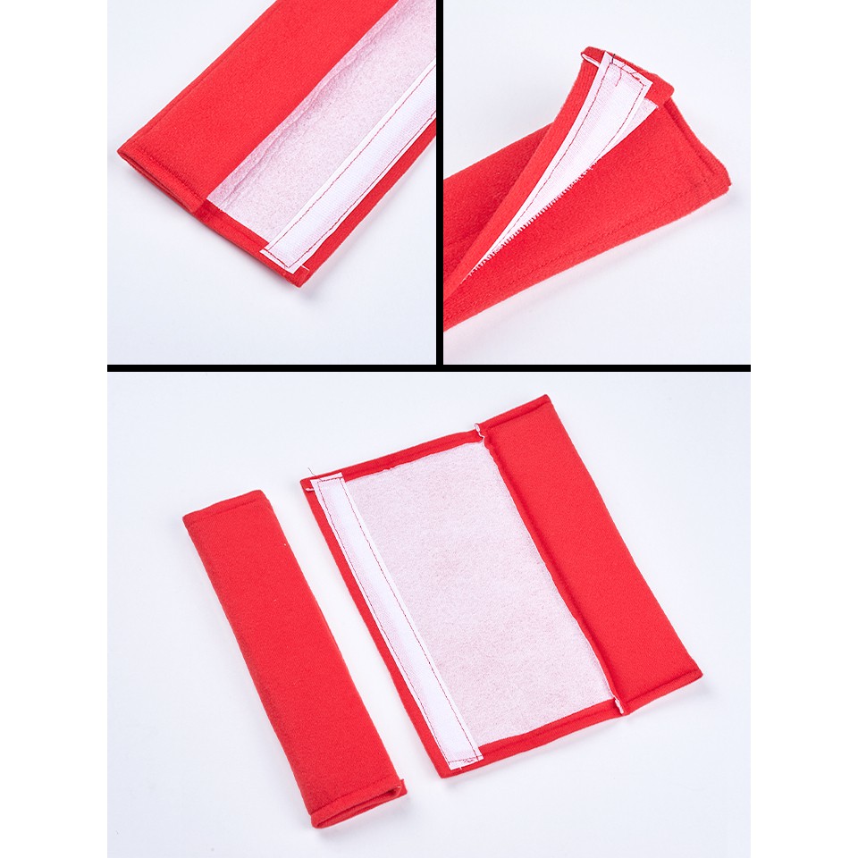 !!สินค้าขายดี!! ปลอกหุ้มเข็มขัดนิรภัย 2 ชิ้น Seat Belt Covers 2 pcs.