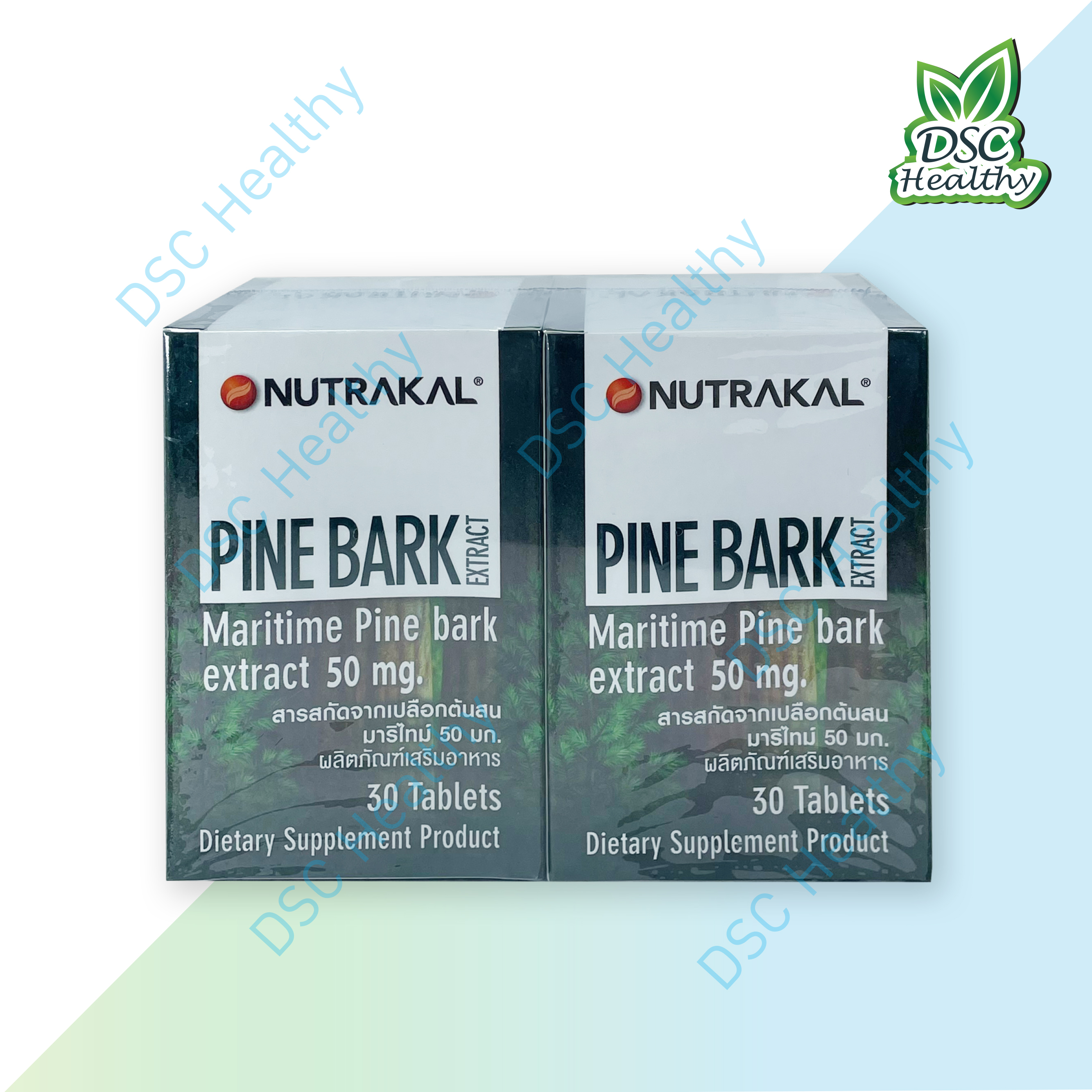 NUTRAKAL PINE BARK EXTRACT 30 Capsules แพ็ค 2 กล่อง