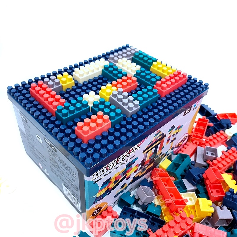 ตัวต่ออิสระเสริมพัฒนาการ 520 ชิ้น (Building Blocks 520 pieces)