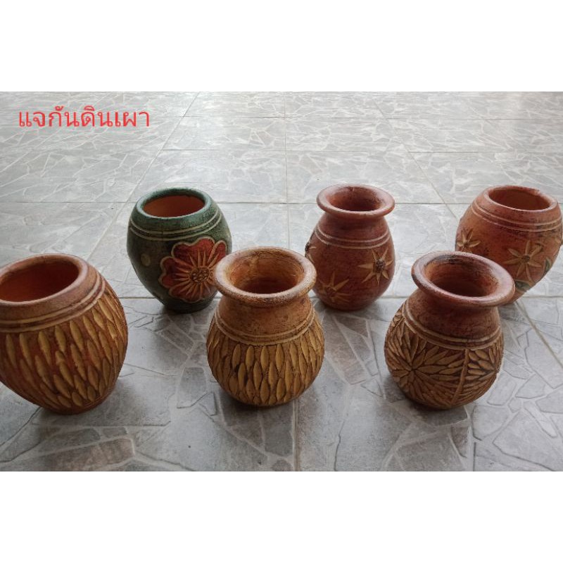 แจกันดินเผาประดับตกแต่งอาคาร บ้าน และสวน