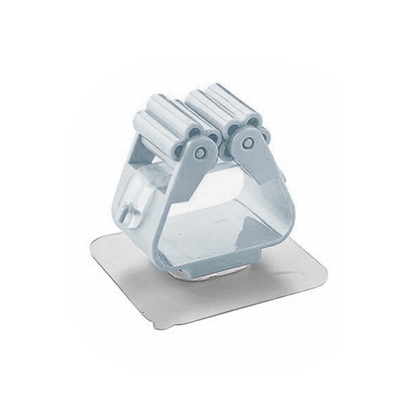 ตะขอติดผนัง แขวนไม้มอพ ไม้กวาดบ้าน ห้องครัว เครื่องมือ ชั้นวางของกระจุกกระจิก PTCS