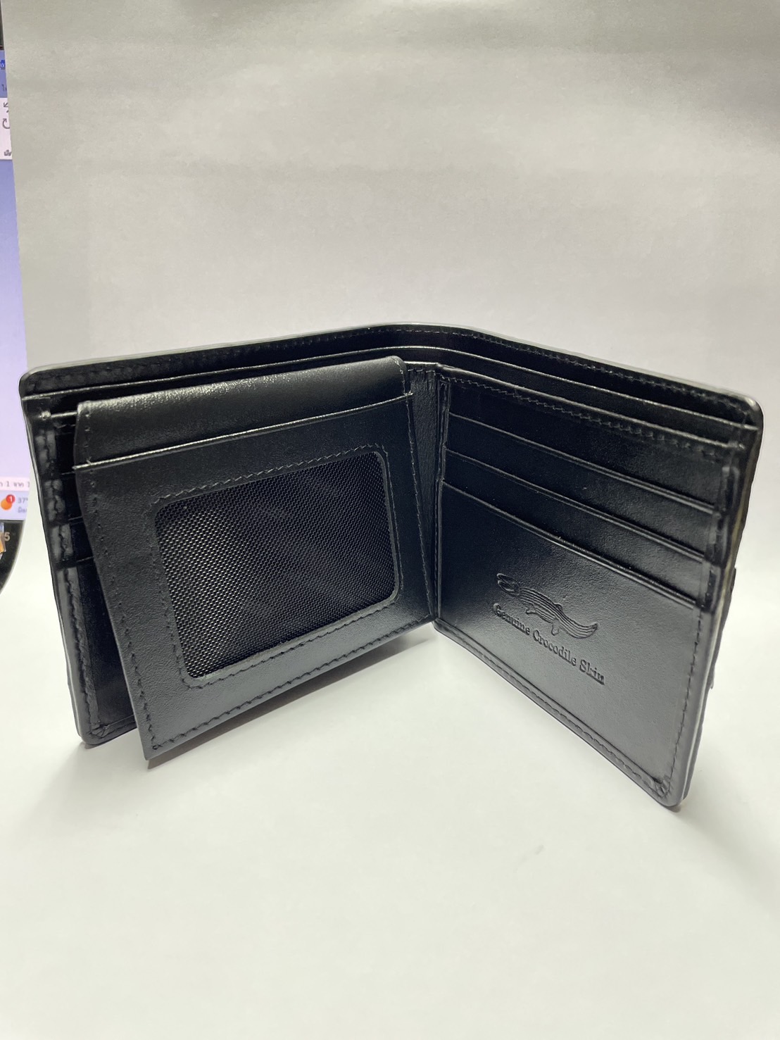 กระเป๋าหนังจระเข้แท้ (กระดูกหาง)