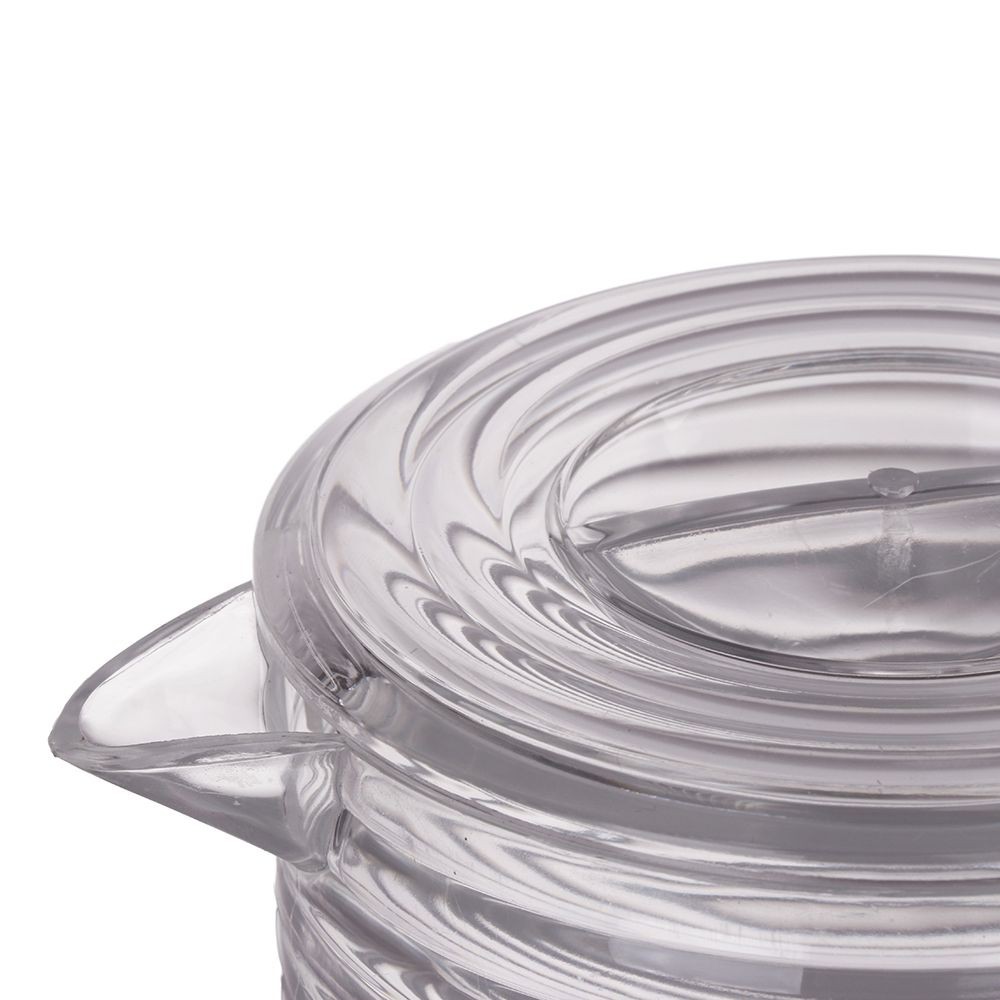 เหยือกน้ำมีลอน PIONEER 1.94 ลิตร PITCHER PIONEER 1.94L PLASTIC CLEAR