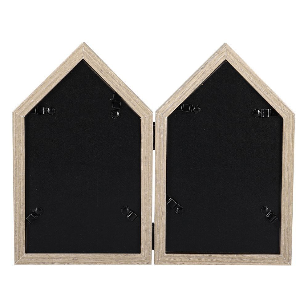 กรอบรูป HOME LIVING STYLE TWIN 3.5x5 นิ้ว สีเทา กรอบรูป