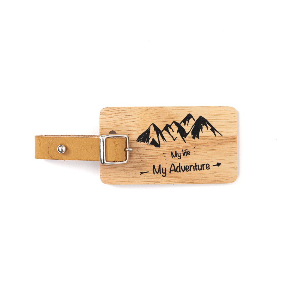 The Wood's Tale ป้ายแขวนกระเป๋าเดินทาง LUGGAGE TAG มีให้เลือกหลายลาย