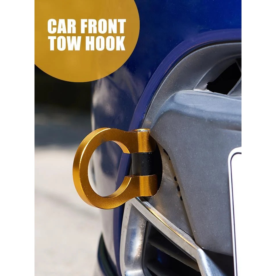 !!สินค้าขายดี!! ตะขอพ่วงรถ ตะขอสำหรับลากรถ Car Front Tow Hook