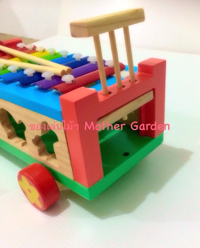 ของเล่นเสริมพัฒนาการ ของเล่นไม้ ของเล่น รถระนาด บล็อดหยอด รถลาก