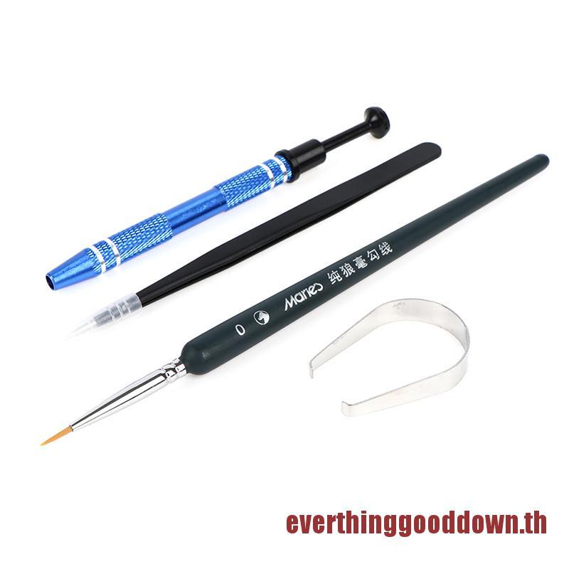 Ever 4ชิ้น/ชุดอุปกรณ์เครื่องมือสวิทช์สําหรับใช้ในการคีบแปรงแต่งหน้า