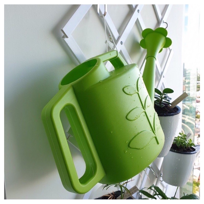 บัวรดน้ำ บัวรดน้ำต้นไม้ ฝักบัวรดน้ำ ที่รดน้ำต้นไม้ สวน พลาสติกหนา ขนาด 3 6 ลิตร