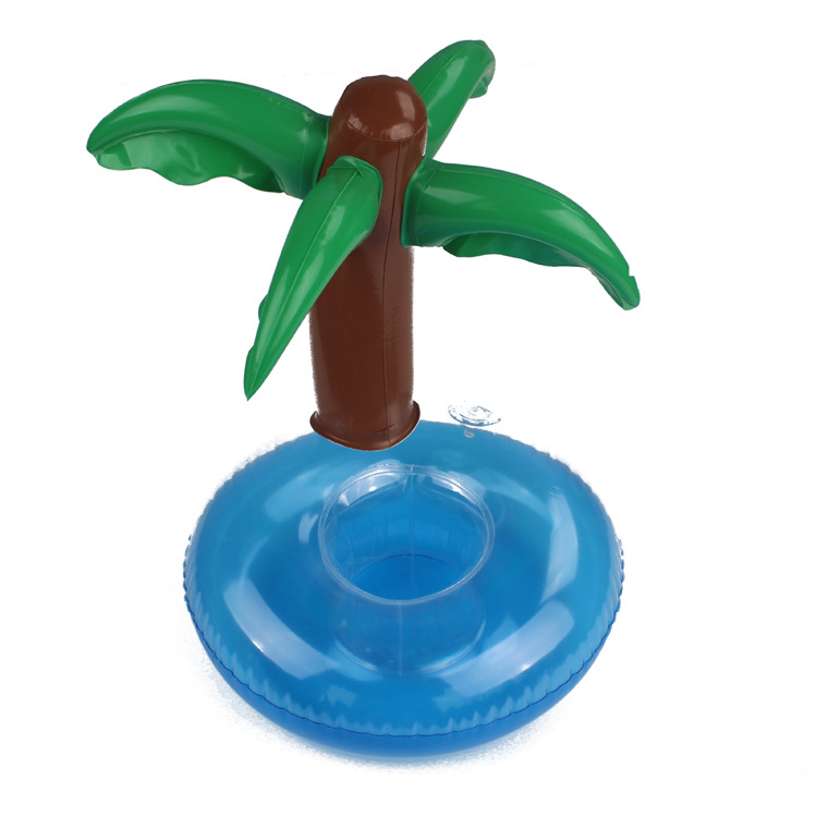 Coconut tree cup holders 2 pcs ที่ใส่แก้วต้นไม้ 2 ชิ้น