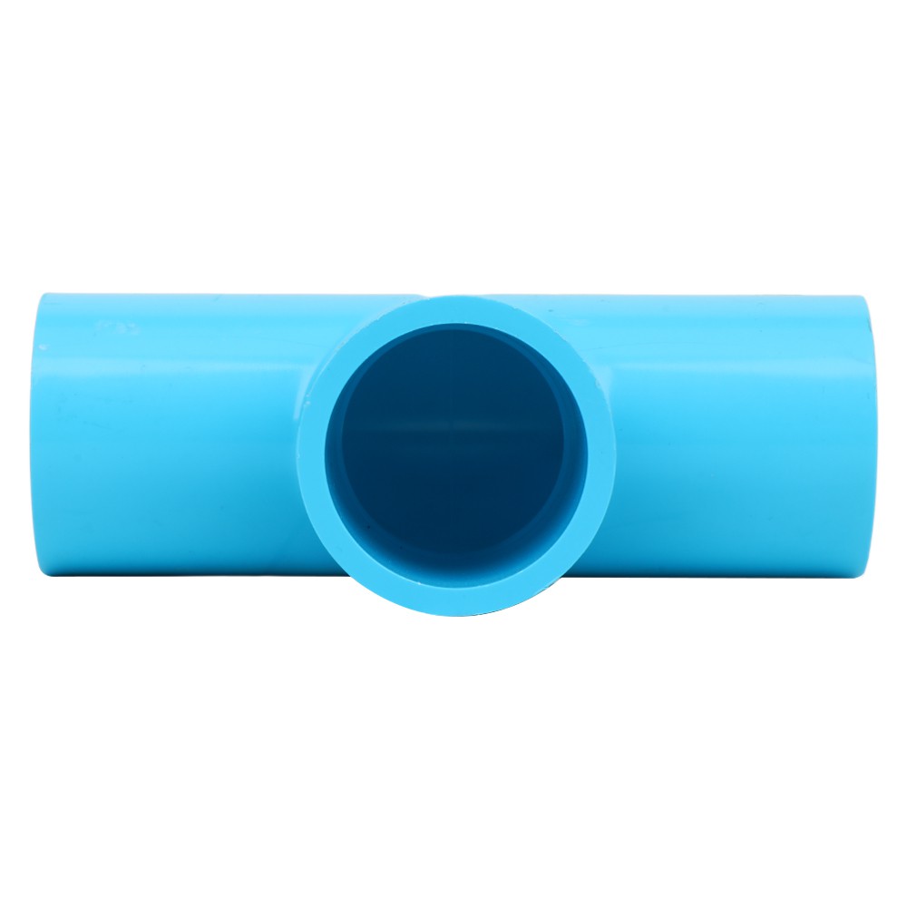 ท่อประปา ข้อต่อ ท่อน้ำ ท่อPVC ข้อต่อสามทาง-หนา SCG 1" สีฟ้า FAUCET TEE PVC SOCKET SCG 1" LIGHT BLUE