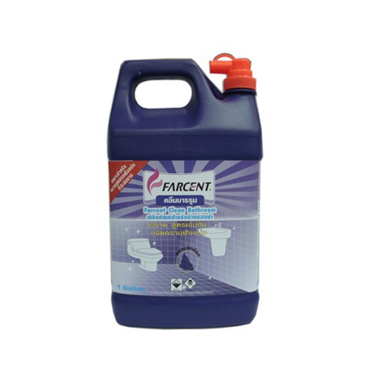 น้ำยาขจัดคราบฝังแน่นห้องน้ำ FARCENT 3.5 ลิตร DAILY CLEANER BATH FARCENT 3.5L