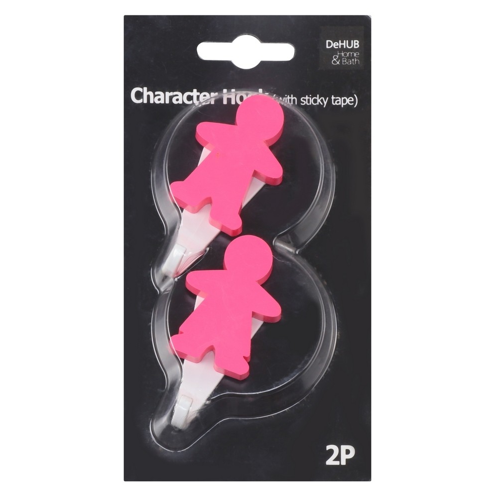 ขอแขวนผ้า DEHUB KHKD-PLW สีชมพู อุปกรณ์จัดเก็บภายในห้องน้ำ