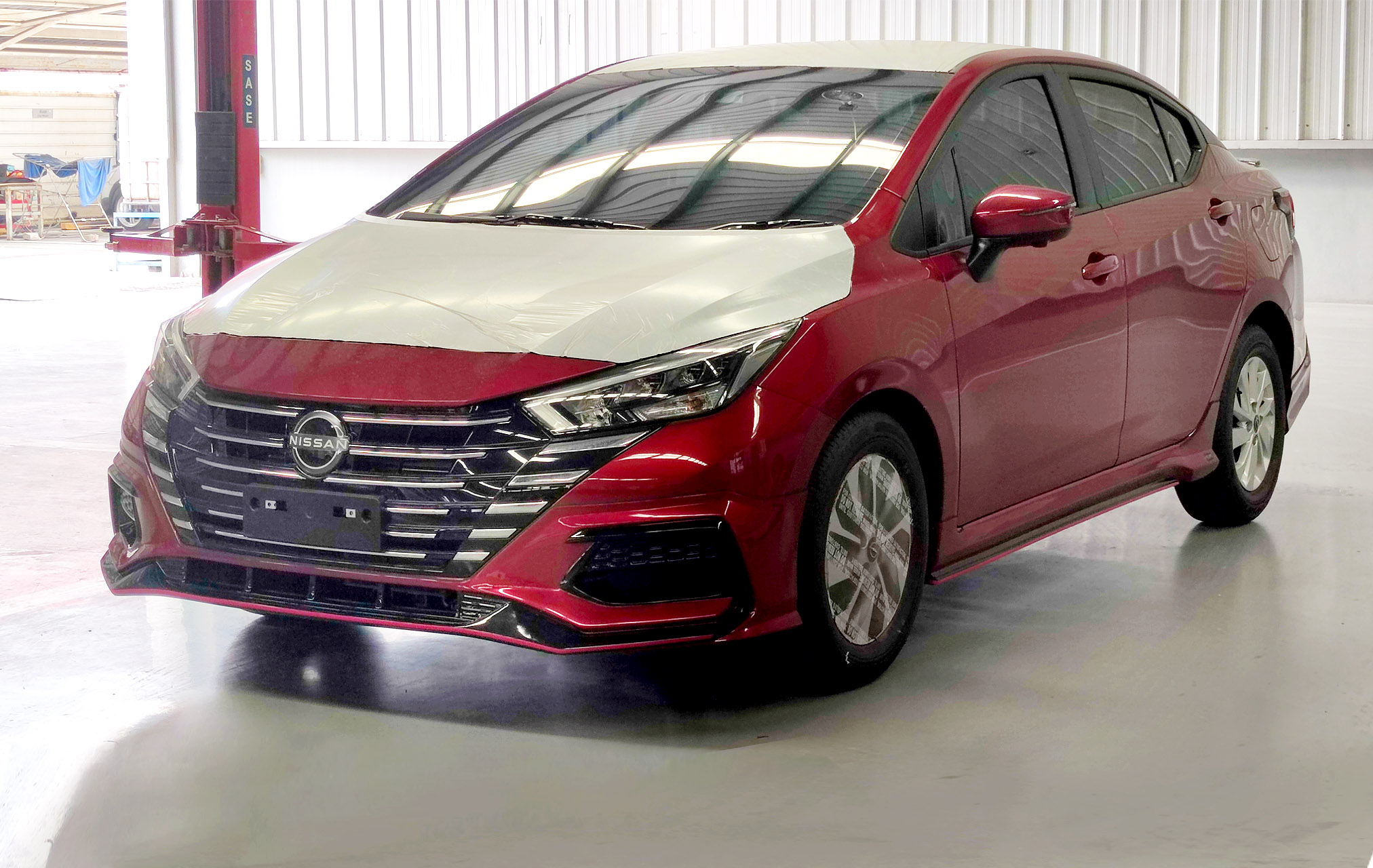 ชุดแต่งรถ สเกิร์ต-สปอยเลอร์ All New Almera 2023 Turbo ทรง SR-Limited By OSR