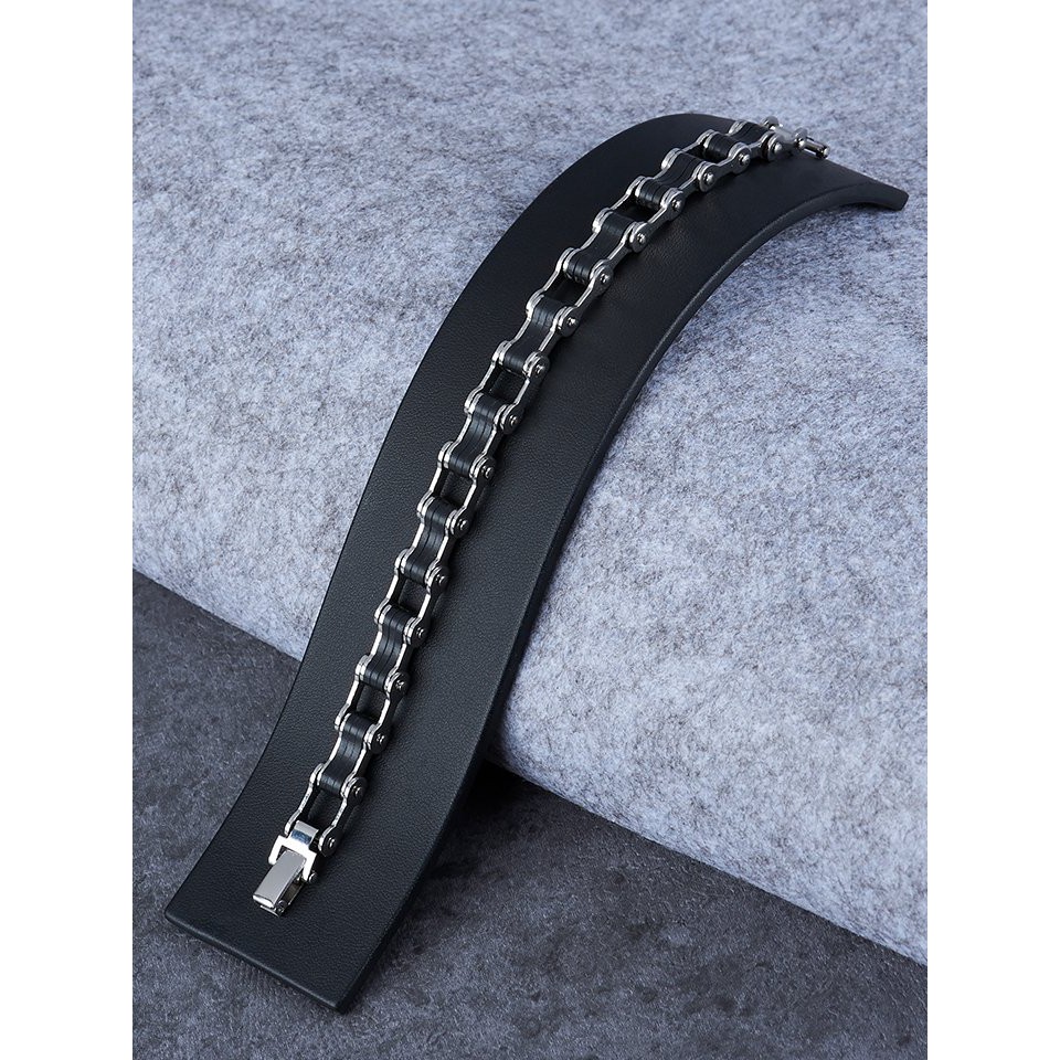 !!สินค้าขายดี!! กำไลข้อมือแสตนเลสแฟชั่น Men's Bracelet